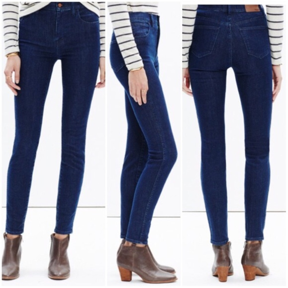 Madewell 30” 10” high riser skinny skinny jean